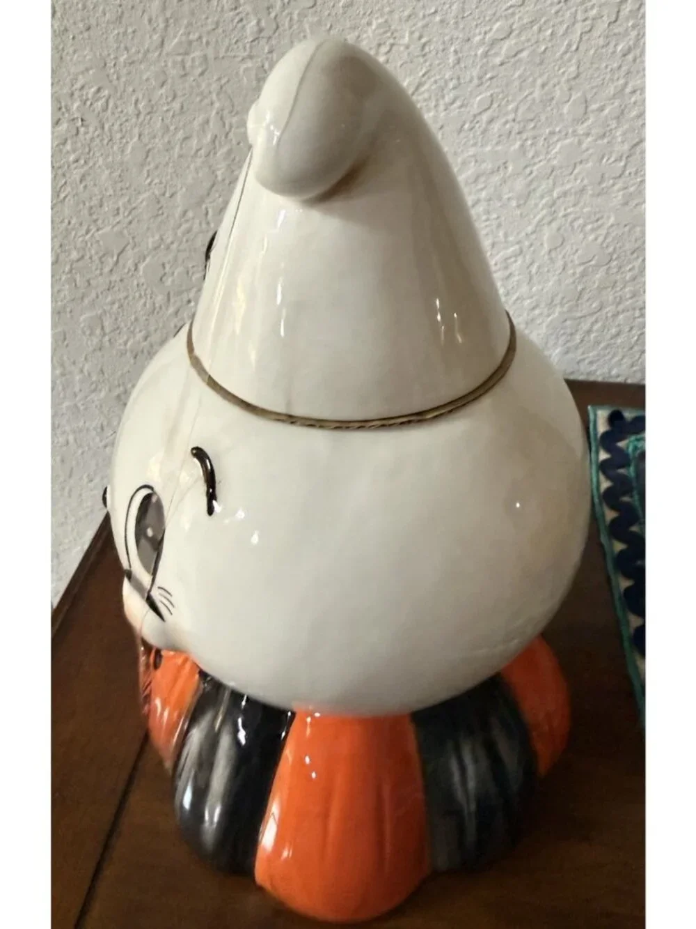 Johanna Parker Halloween GUS Ghost KOOKY SPOOKY Figural Cookie Jar 2026 Kitschy